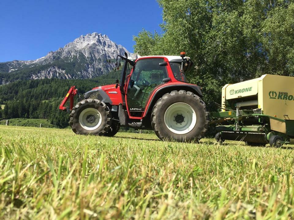 Familienbauernhof - Leogang Apartments Weissbacher Exteriör bild